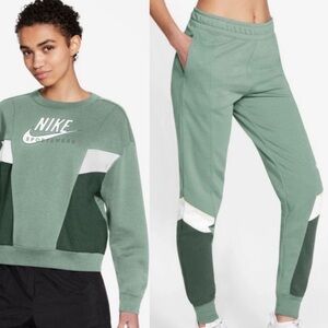 Green Nike Joggers